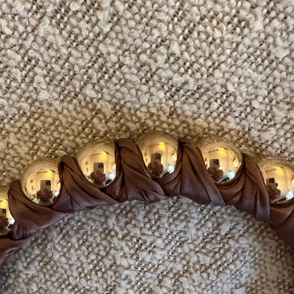 Anthropologie Silky Bauble Headband 🤎 - Picture 3 of 4